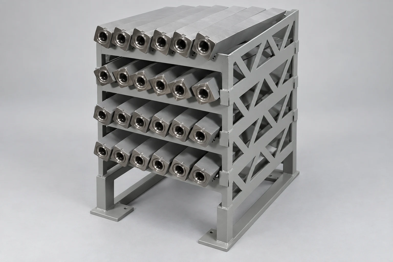 Eingeklebte Blockinserts